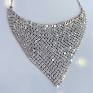 Sexy, silver drop necklace 🤍 *Club*Dance*Rave*